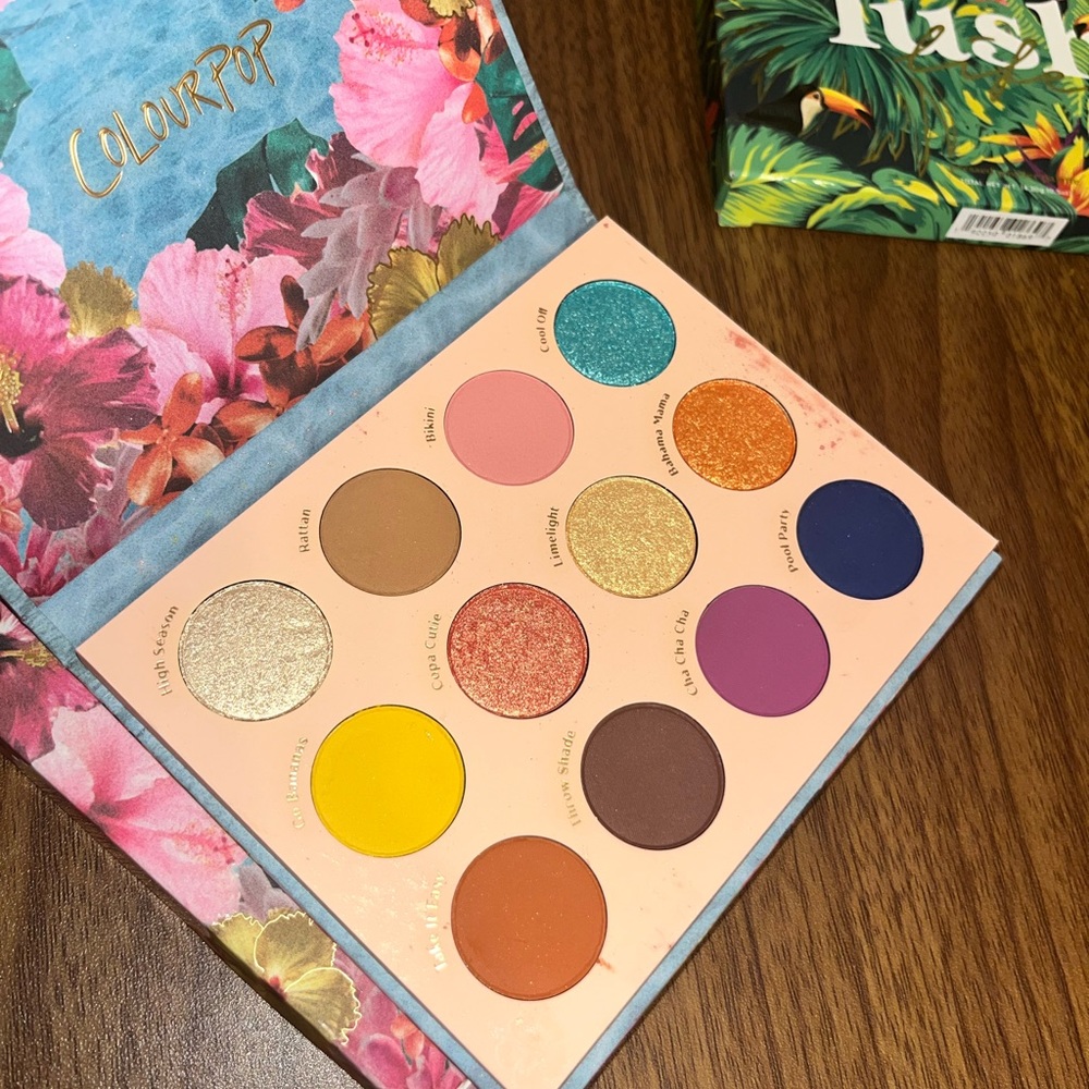 Colourpop Cabana club palette